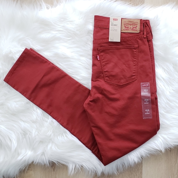 LEVI'S 711 Mid-Rise Skinny Jeans - Picture 4 of 4